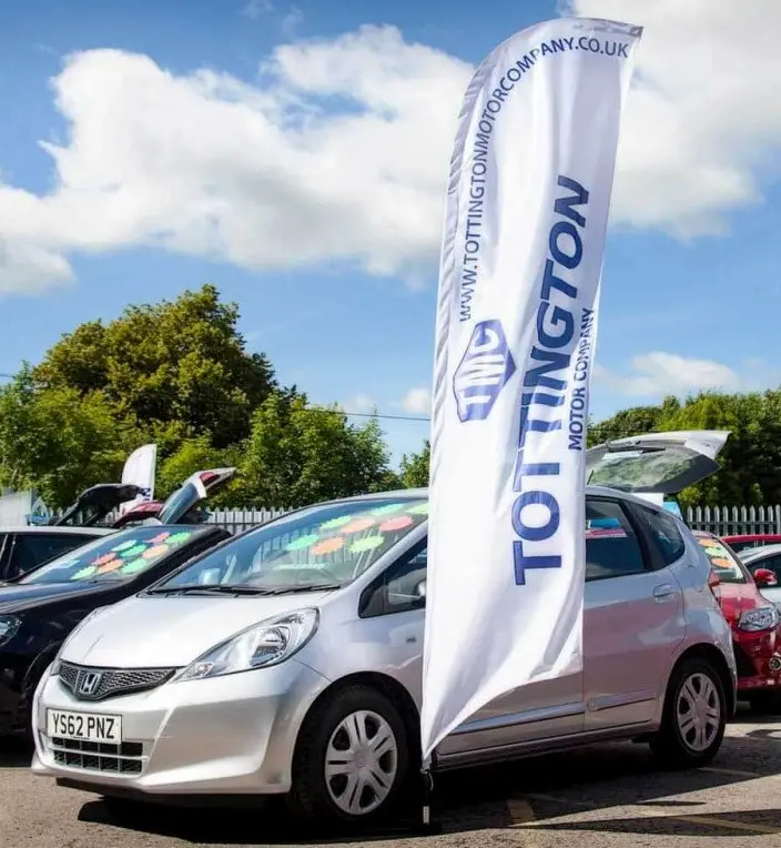 tottington motor banner